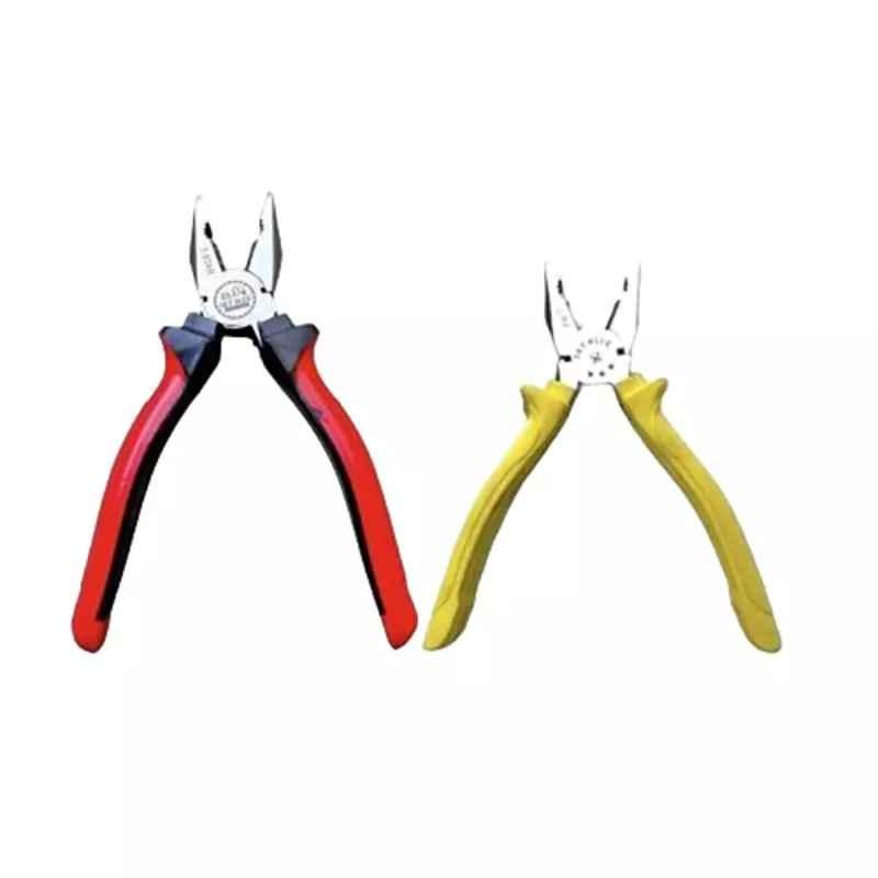 Sky Blue 8 inch Stainless Steel Lineman Plier, SBE448 (Pack of 2)