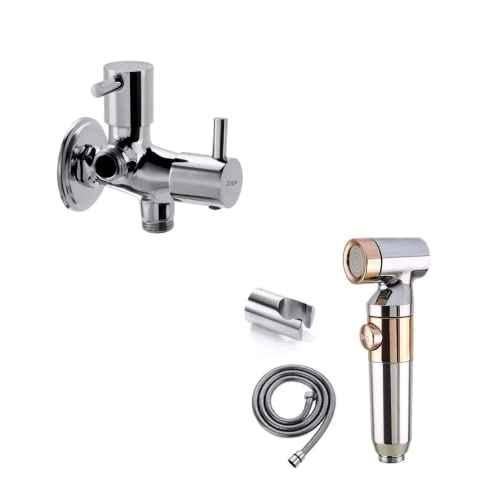 hana‼️ Buy ZAP ZX1034 Health Faucet with Stainless Steel Tube, Wall Hook