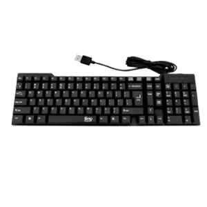 Prodot Black Wired Keyboard, KB-Prolite Floater USB