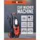 Mecano Smart-1500 1500W Black & Orange Car Pressure Washer