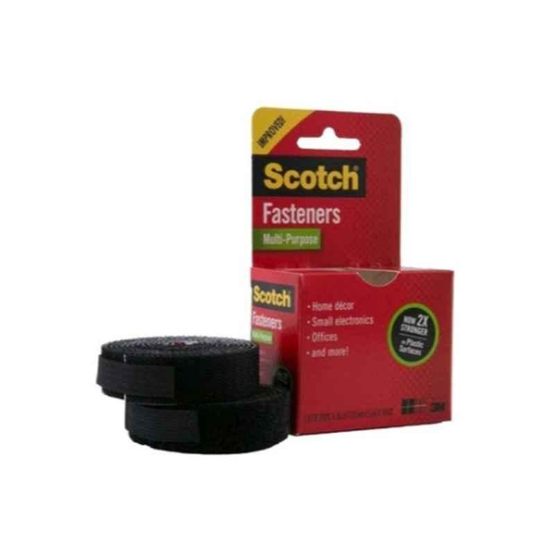 3M Scotch 150cm Black Multi-Purpose Fastener, 629869