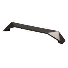 RAB 224mm Zinc Black Satin Matt Finish Drawer Pull Handle, N1110