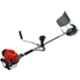 Yiking BC52B 52cc 2 Stroke Side Pack Brush Cutter with Tap & Go, 80T Wheat Blade, 3T Blade & Paddy Guard