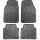Love4ride 4 Pcs Black Rubber Car Floor Mat Set for Hyundai Accent Viva