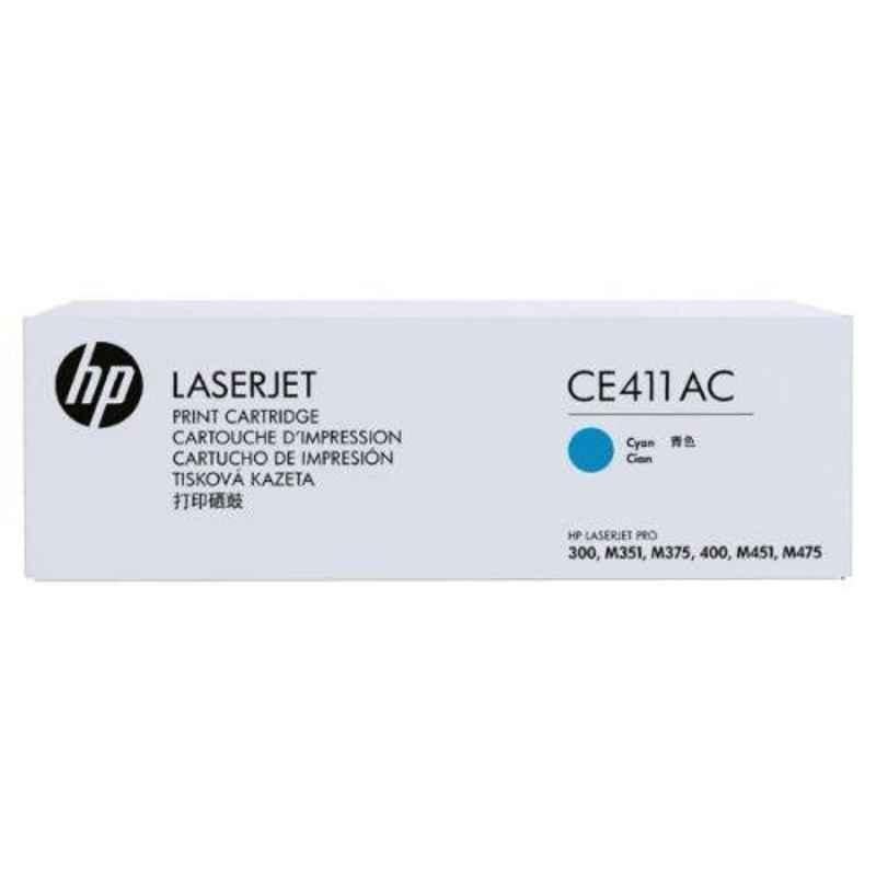 HP 305A Cyan Contract Laserjet Toner Cartridge, CE411AC