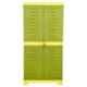 Supreme Fusion 2 Plastic Mehendi Green & Lemon Yellow Medium Size Multipurpose Cupboard, Fusion02-MG