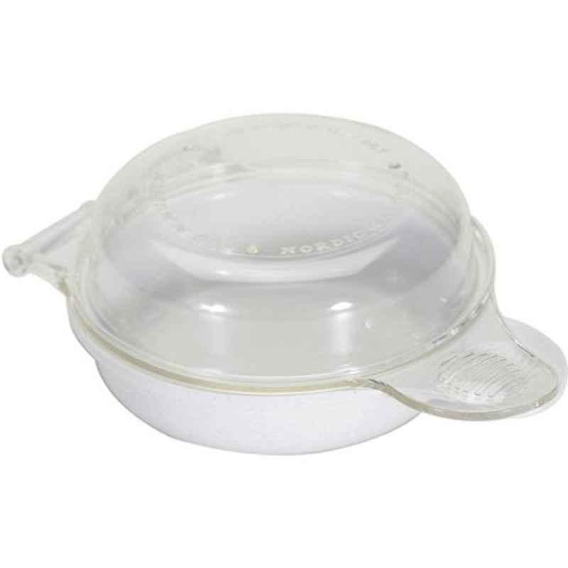 Nordic Plastic Transparent Muffin Breakfast Pan, 60510 (Pack of 2)