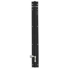 Plantex Stainless Steel Tower Bolt/12 inch Tower Bolt for Home, Offices Doors & Windows/Tower Bolt for Main Door/Door Latch/Kundi/Chitakini/Door Latch for Windows (Black)