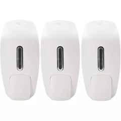 Fastgear 800ml White Plastic Liquid Dispenser, FG1762 (Pack of 3)
