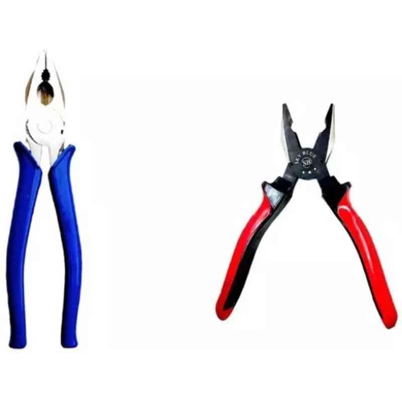 Sky Blue 2 Pcs 7.8 inch Groove Plier Combo, SBE_PLIER_COMBO_MOD_00007
