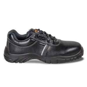 Woodland GC 4917023SS0 Tango CG Leather Steel Toe Black Safety Shoes, Size: 7