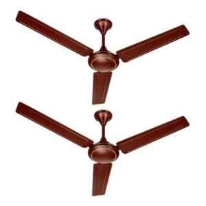 Altino Tezz 50W Glossy Brown Ceiling Fan, Sweep: 1200 mm (Pack of 2)