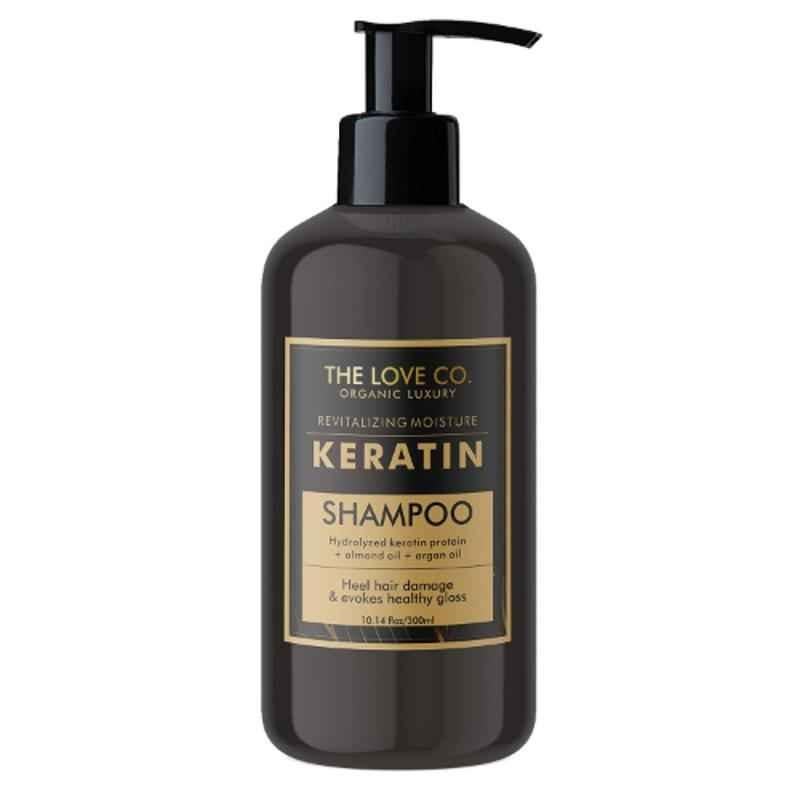 The Love Co. 3180 300ml Keratin Protein Shampoo for Growth & Damaged Hair