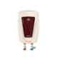 Polycab Emerald 3L 4500W  Ivory & Red Instant Water Geyser, POLY0521