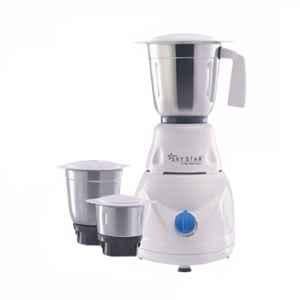 Skystar Blend Master 750W Plastic White Mixer Grinder with 3 Jars