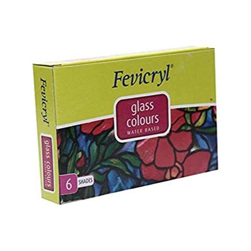 Fevicryl 6 Shades Water Based Colour Box