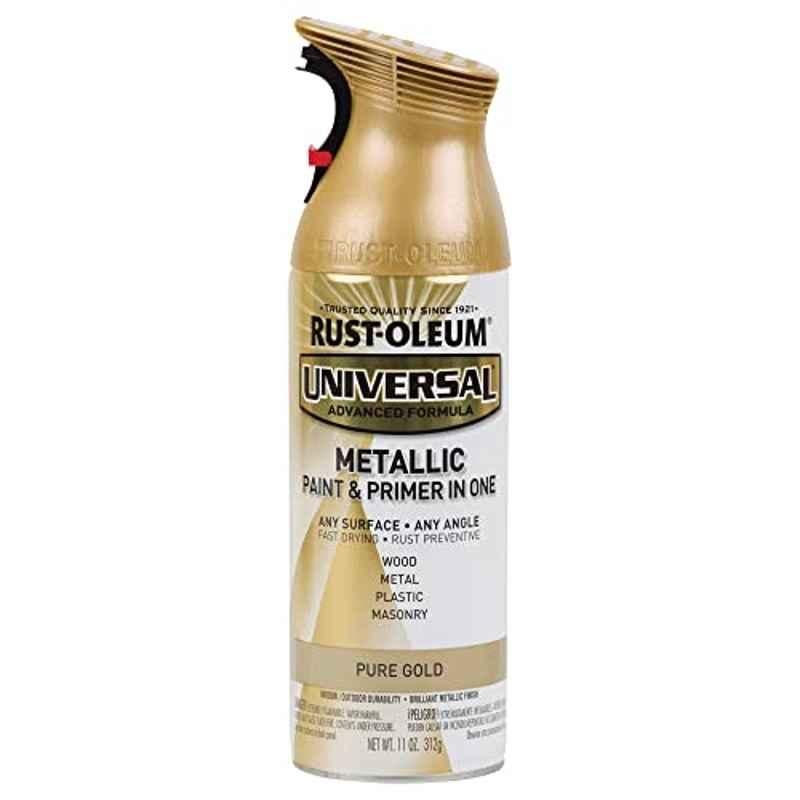 Rust-Oleum Universal 11oz Pure Gold 247562 Gloss Premium Spray Paint