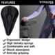 Strauss 29x20x2.5cm Foam & Cushion Black Premium Saddle Seat Cover, ST-2636
