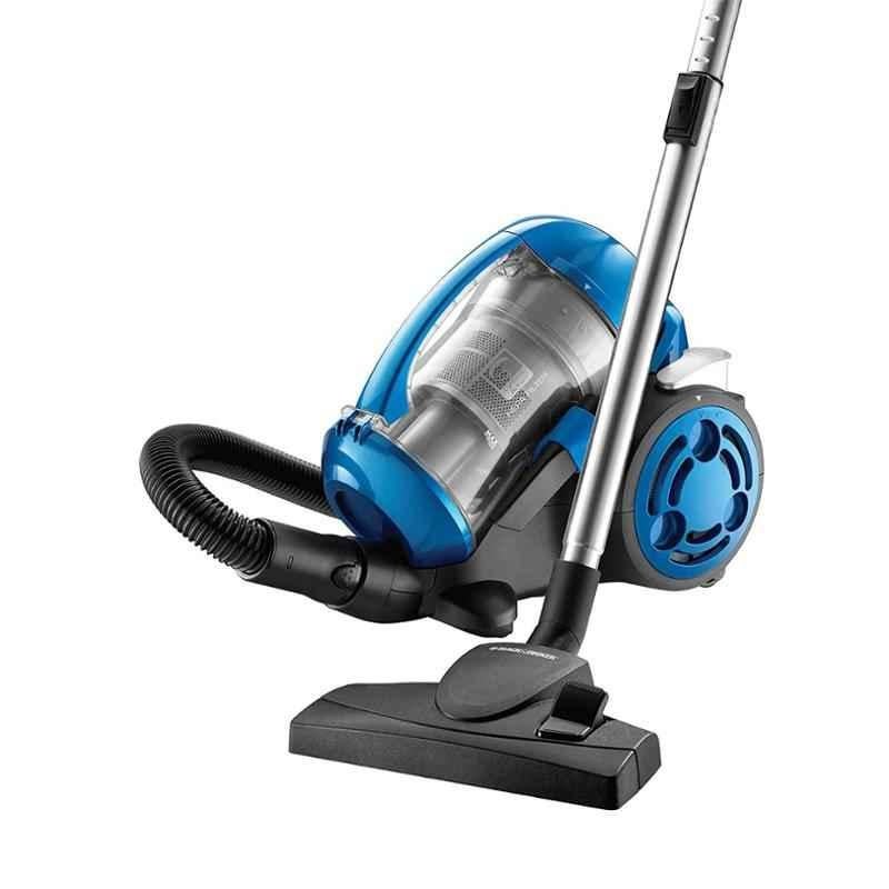 Black+Decker 2000W Bagless Blue Cyclonic Vacuum Cleaner, VM2825