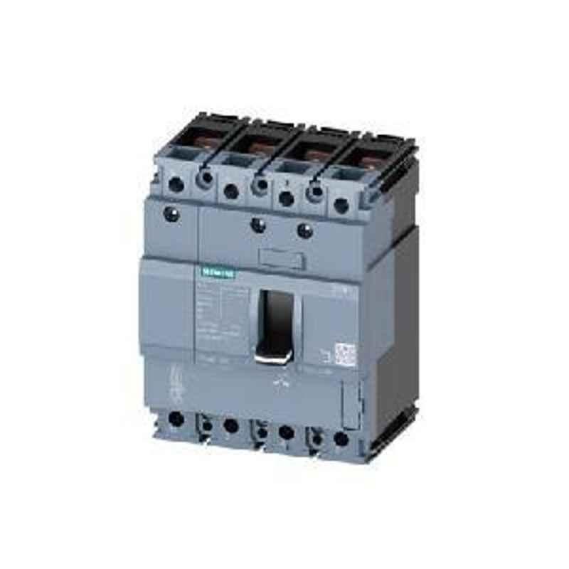 Siemens 4 Pole 160 A Molded Case Circuit Breaker 3VA1116-5GD42-0AA0