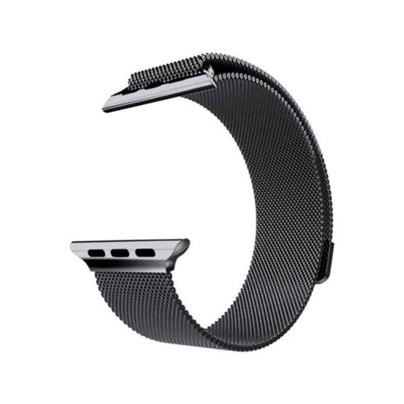 Jetech Stainless Steel Black Replacement Band, 1552782728-12054