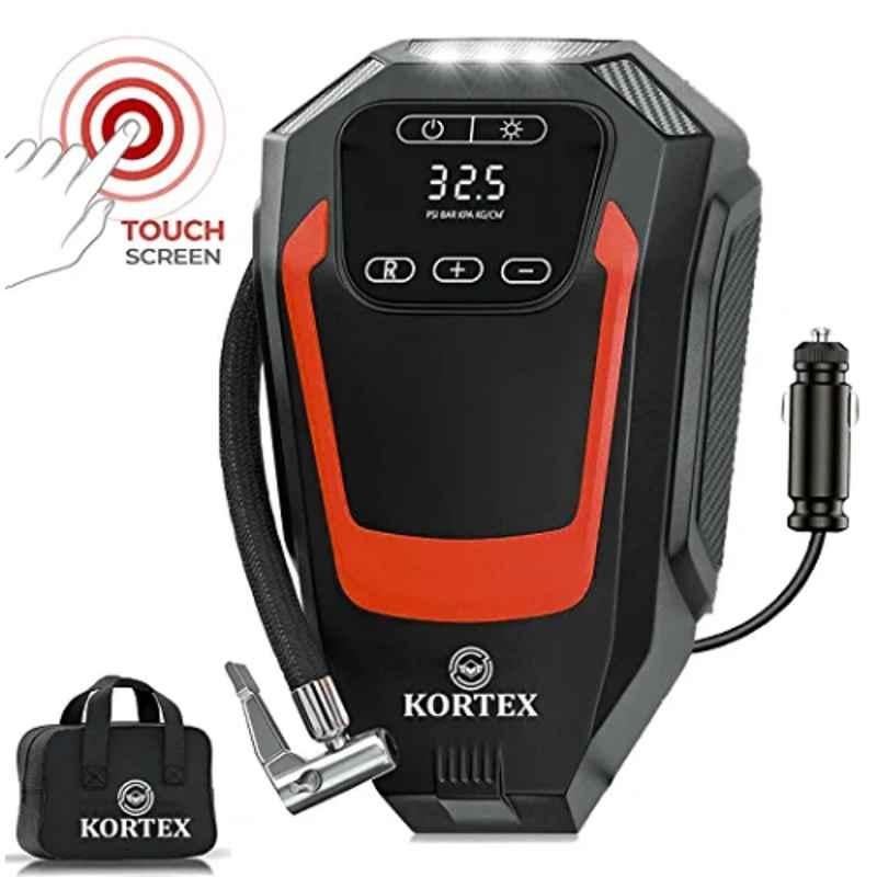 Buy Kortex TI-RG50 12VDC 150psi Touch Screen Car Air Pump Tyre Inflator  with LED Light Online At Price ₹3187