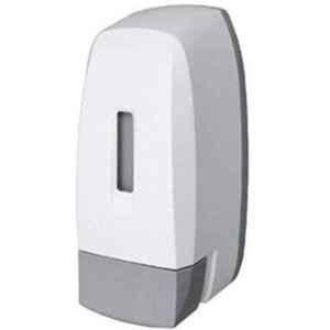 Fastgear 500ml Plastic White & Grey Wall Mounted Liquid Soap Dispenser