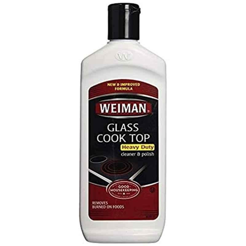 Weiman 10 Oz Glass Cook Top Heavy Duty Cleaner & Polish, 38C