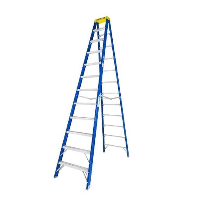 Gazelle 12ft Fiberglass Step Ladder, G3012