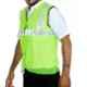 Laxmi Green Polyester Safety Jacket, AZSJGR15 (Pack of 15)