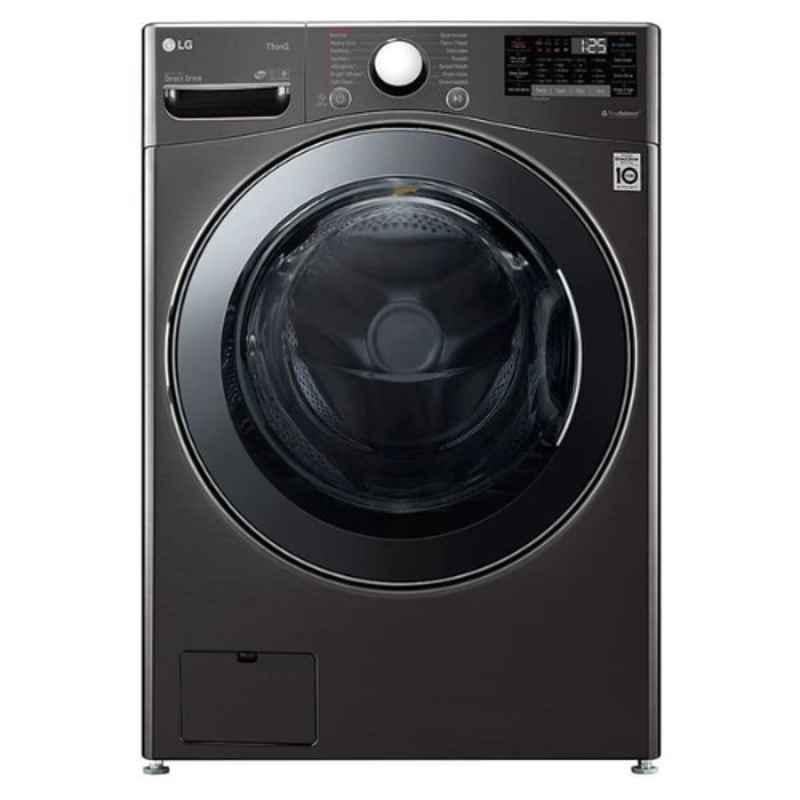 LG 20kg Black Front Load Washer Washing Machine
