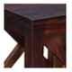 Salawas Arts 89x36x107cm Brown Sheesham Wood Provincial Teak Book Shelf
