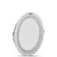 Wipro Garnet 20W Neutral White Round Wave Slim LED Panel Light, D712040