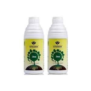 Utkarsh Zincoz 1 Litre Zinc Solubilizing Microorganism Bio Fertilizer (Pack of 2)