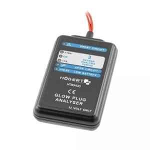 Hogert Technik HT8G430 Black 1.3 M 12 Dc Glow Plug Analyser