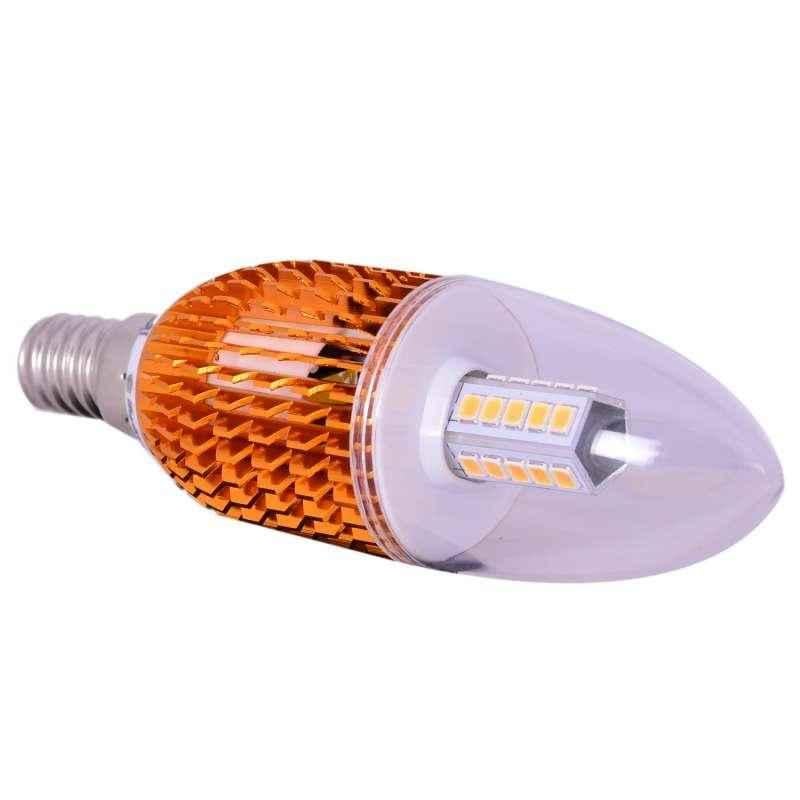 Bigapple E-14 5W Warm White LED Candle Lamp