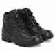Timberwood TW60BK Leather Steel Toe Black Safety Shoe, Size: 6