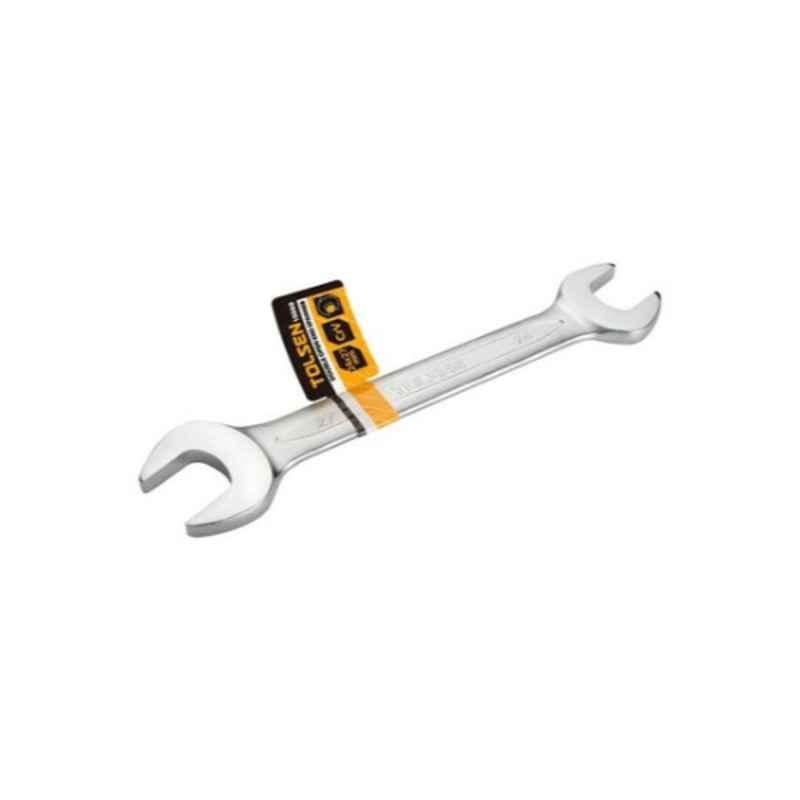 Tolsen 24x27mm Silver Open-End Wrench