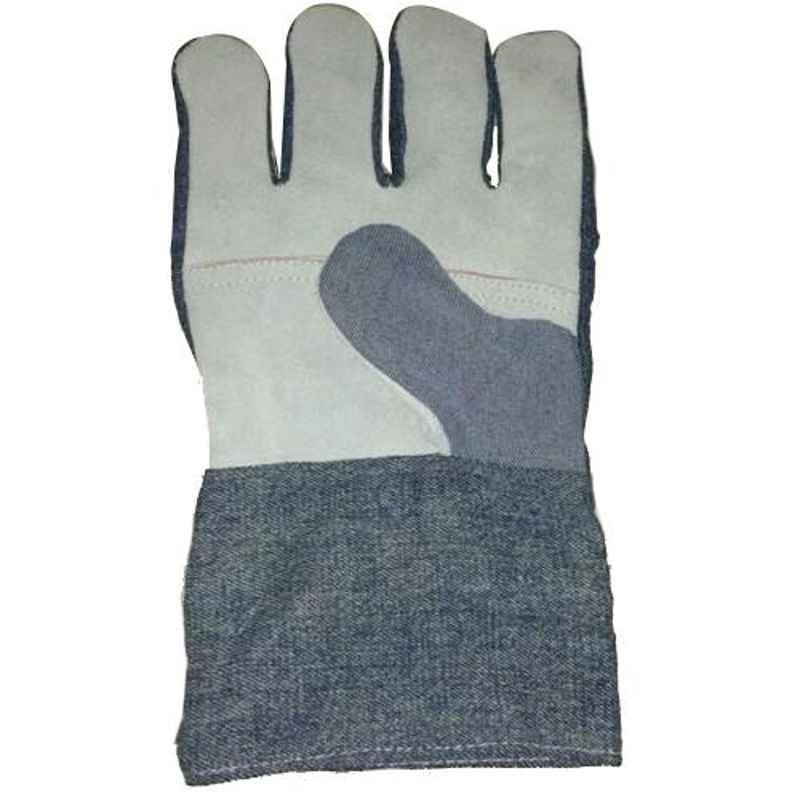 SSWW Medium Leather Jeans Plain Palm Hand Gloves