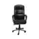 Caddy PU Leatherette Black Adjustable Office Chair with Back Support, DM 79
