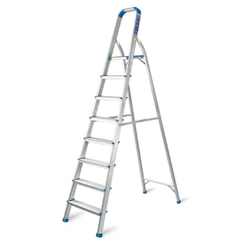 Topman 7+1 Step Aluminium Medium Duty Platform Ladder, PFAL8