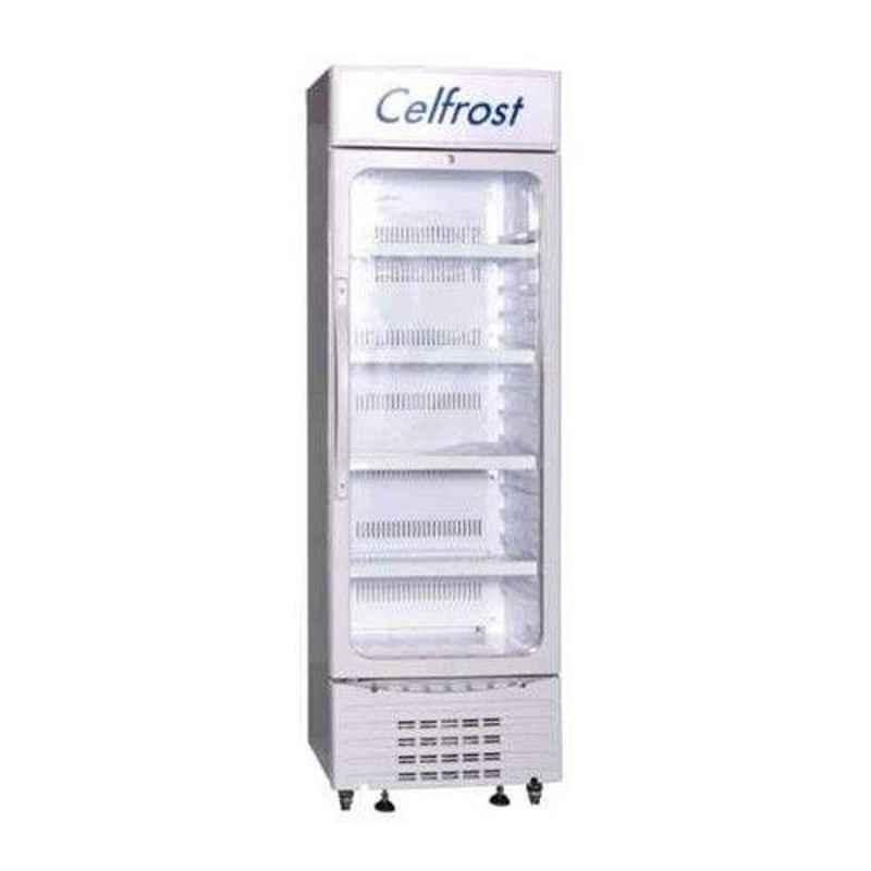 Celfrost 300L 4 Shelves Single Door Showcase Cooler with Wheels, FKG-320