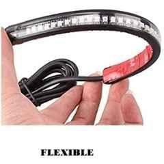 LED Bar for Bike Brake Tail Light & Left/Right Turn Signal Lamp for Bajaj Avenger 150 (Pack of 2)
