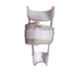 Salo Orthotics 13 inch Polyproplene Adjustable White Push Knee Brace, 118, Size: Medium
