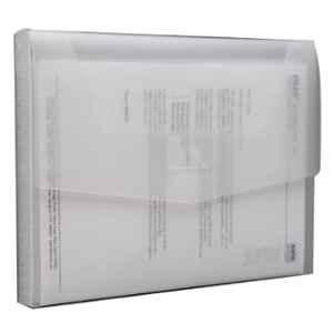 Solo A4 White Document Case, DC 556