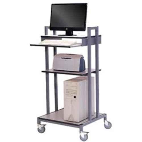 metal computer trolley