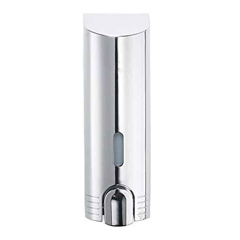 Aquieen 400ml Hi Glossy Chrome Liquid Soap Shampoo Lotion Dispenser Holder, 5W-GPGM-FZYE