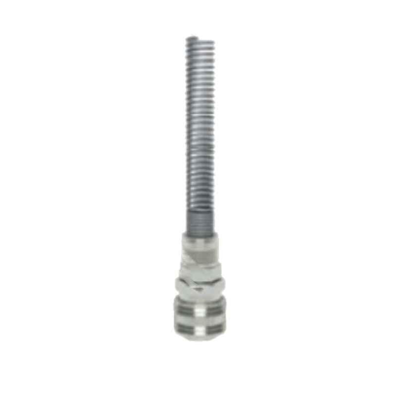 Ludecke ESN9TQFAB 9x12mm Double Shut Off Quick Squeeze Nut & Spring Guard Connect Coupling