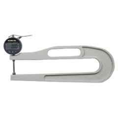 Markvel 0.01x12.7mm Alloy Steel Digital Thickness Gauge with 300mm Throat Depth, 524-0112-300