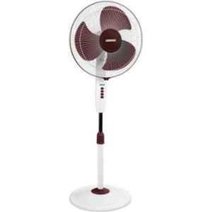 Luminous Speed Max 120W Burgundy Pedestal Fan, TPFFJ16I781HS, Sweep: 400 mm (Pack of 3)